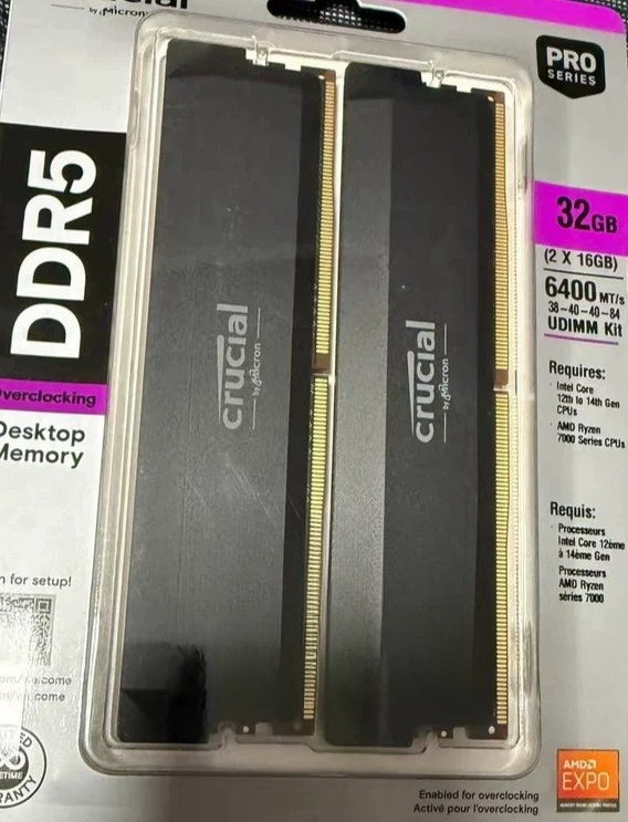 32GB DDR5 6000MHz RAM Kit, 16G - Ddr5 Ram review and price