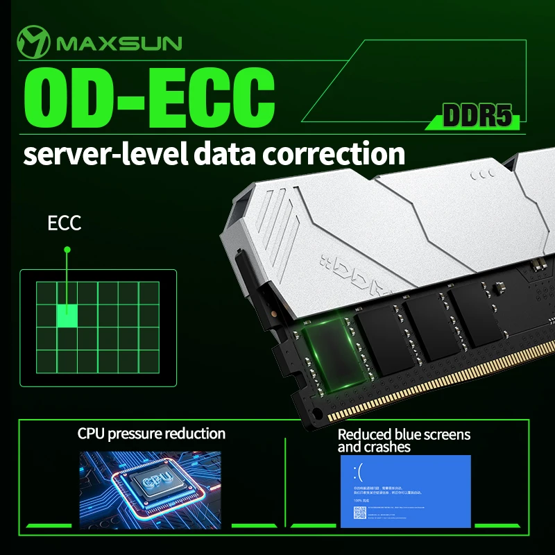 MAXSUN Heatsink Memoria RAM DD - Ddr5 6000Mhz review and price