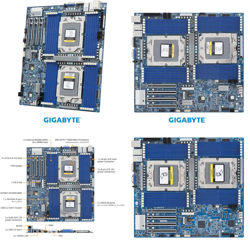 MZ73-LM2 for EPYC 9005 9004 Se - Ddr5 Memory review and price