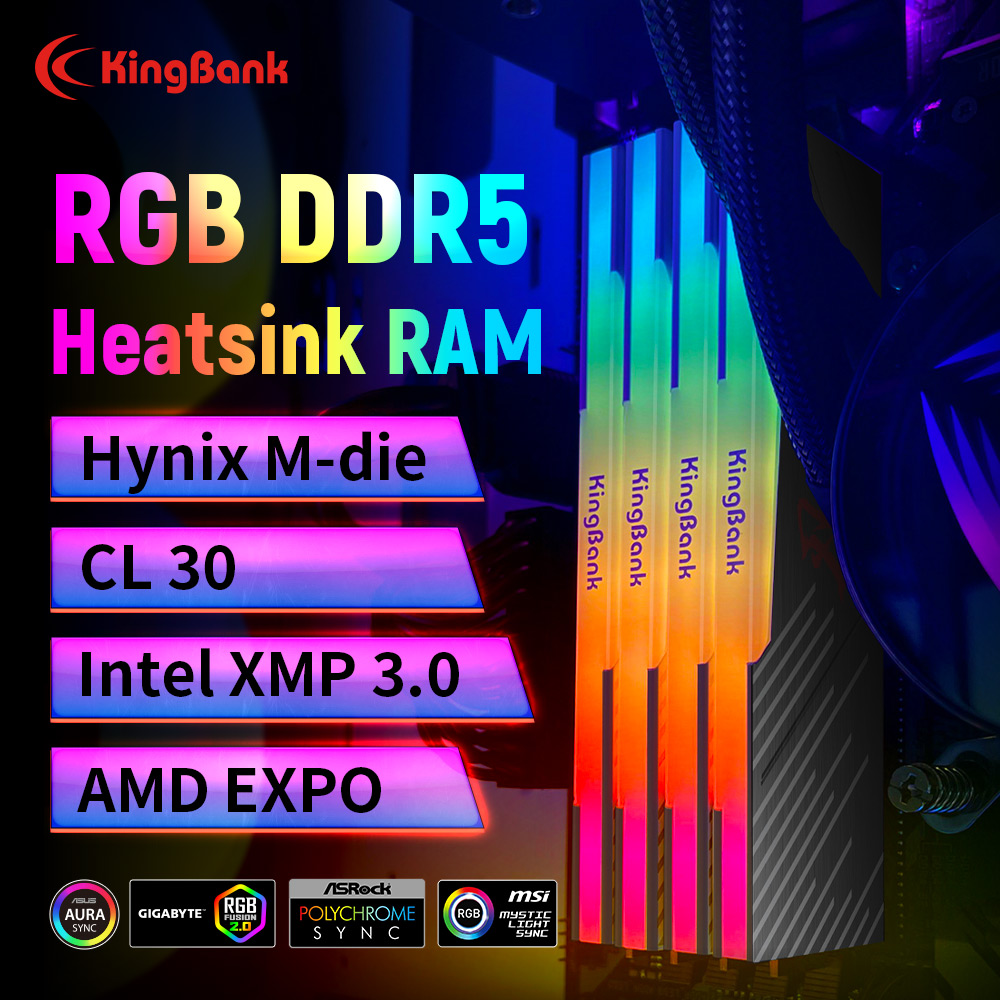 KingBank KRRB DDR5 RGB SoarBla - Ddr5 64Gb review and price