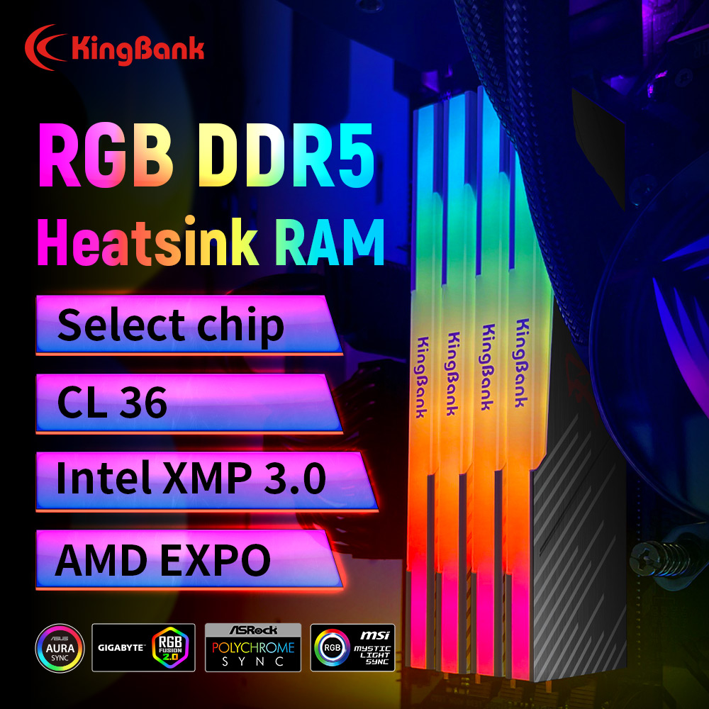 KingBank KRRB DDR5 RGB 16GB /1 - Ddr5 6000Mhz review and price