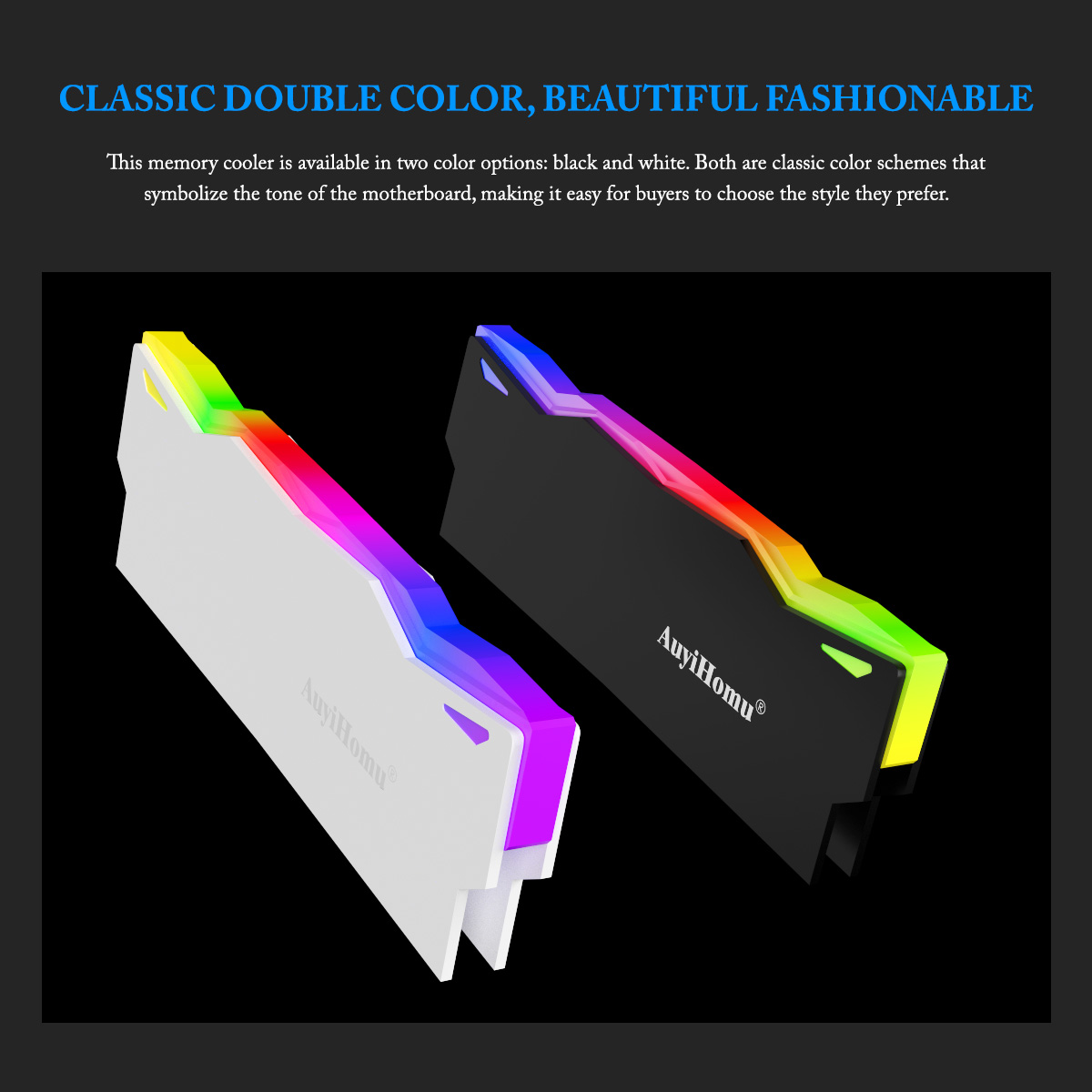 AuyiHomu RGB Heatsink, 5V 3Pin - Ddr5 Ram review and price